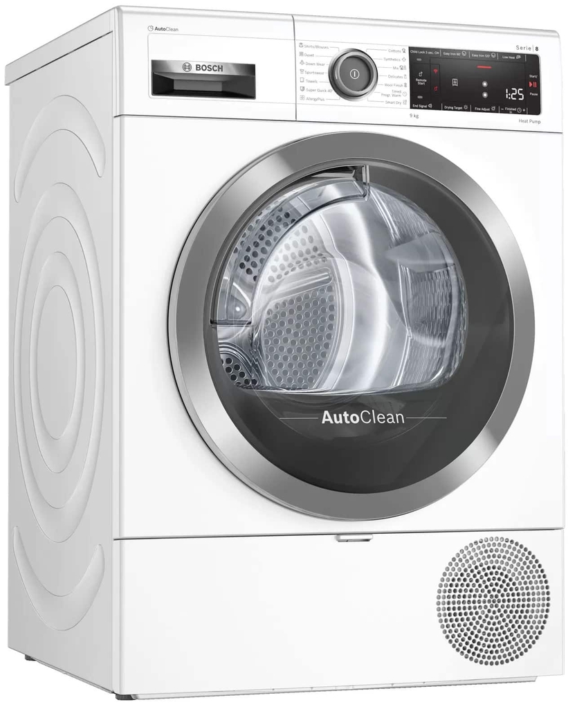 Máy sấy quần áo Bosch WTX87MH0SG Series 8