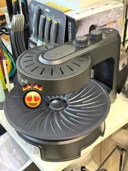 Bếp nướng không khói Egrill màu đen (bản cơ) E-18900