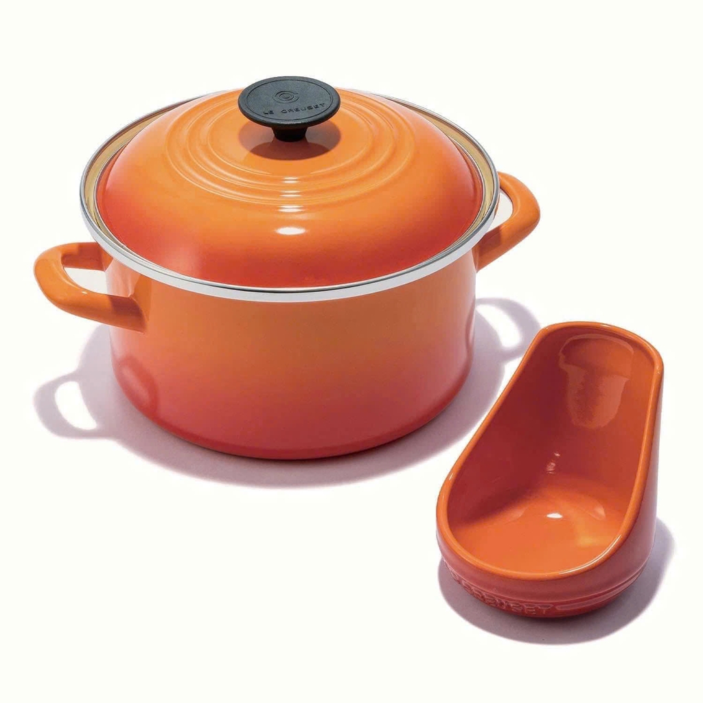 Nồi thép Le Creuset 20cm 3.7L màu cam