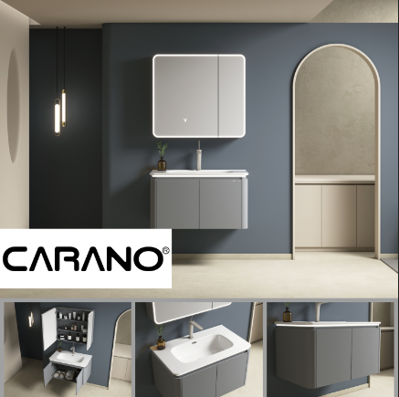 TỦ KỆ LAVABO CARANO MODEL F0802-6D (MODEL: F0802-6D)