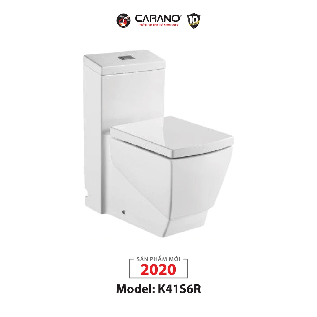 BỒN CẦU CARANO 1 KHỐI K41S6R (TOILET MODEL: K41S6R)