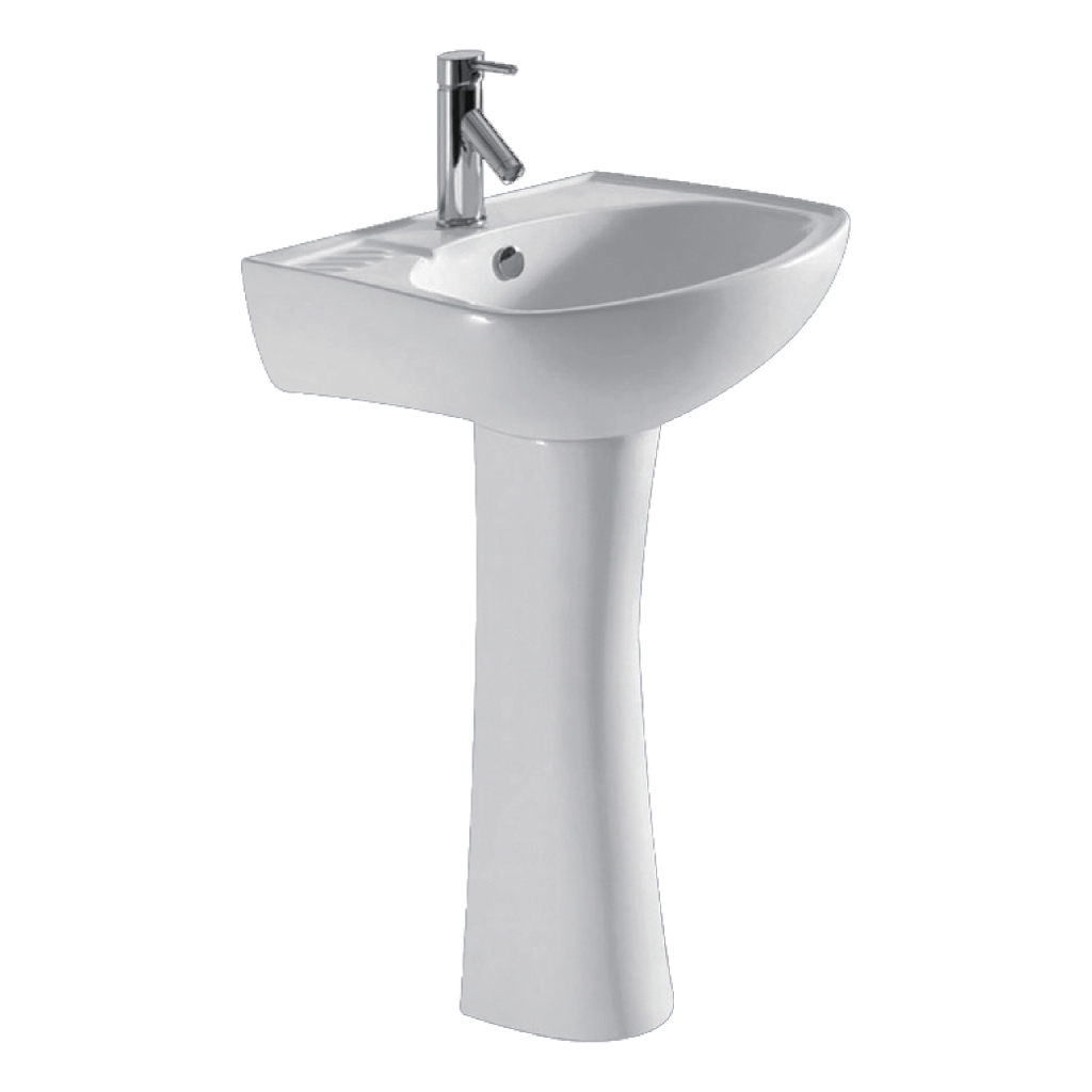 CHẬU RỬA CARANO CHÂN DÀI KL09 ( LAVABO MODEL: KL09 )