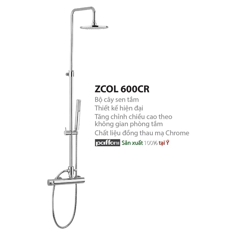 VÒI CÂY SEN NÓNG LẠNH PAFFONI ZCOL600CR (VÒI CÂY SEN MODEL:ZCOL600CR)