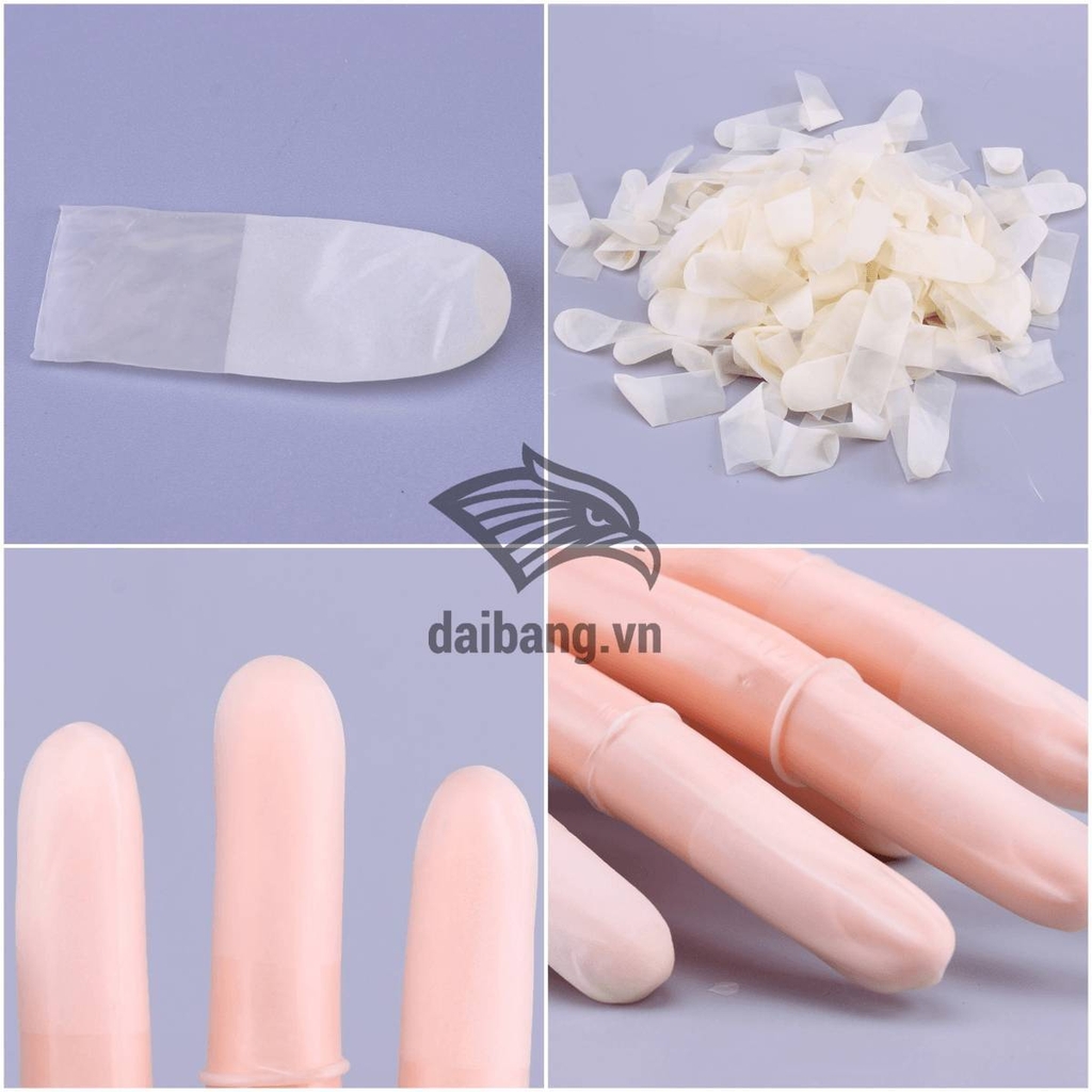 Bao ngón không viền sử dụng 1 lần đáp ứng đủ tiêu chí phòng sạch ngăn chặn hư hỏng do phóng tĩnh điện