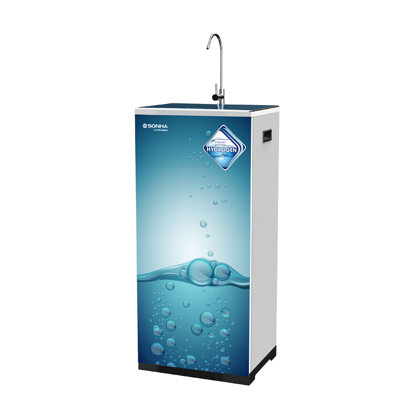 Máy lọc nước RO Sơn Hà Hydrogen 10 lõi lọc Màu xanh dương