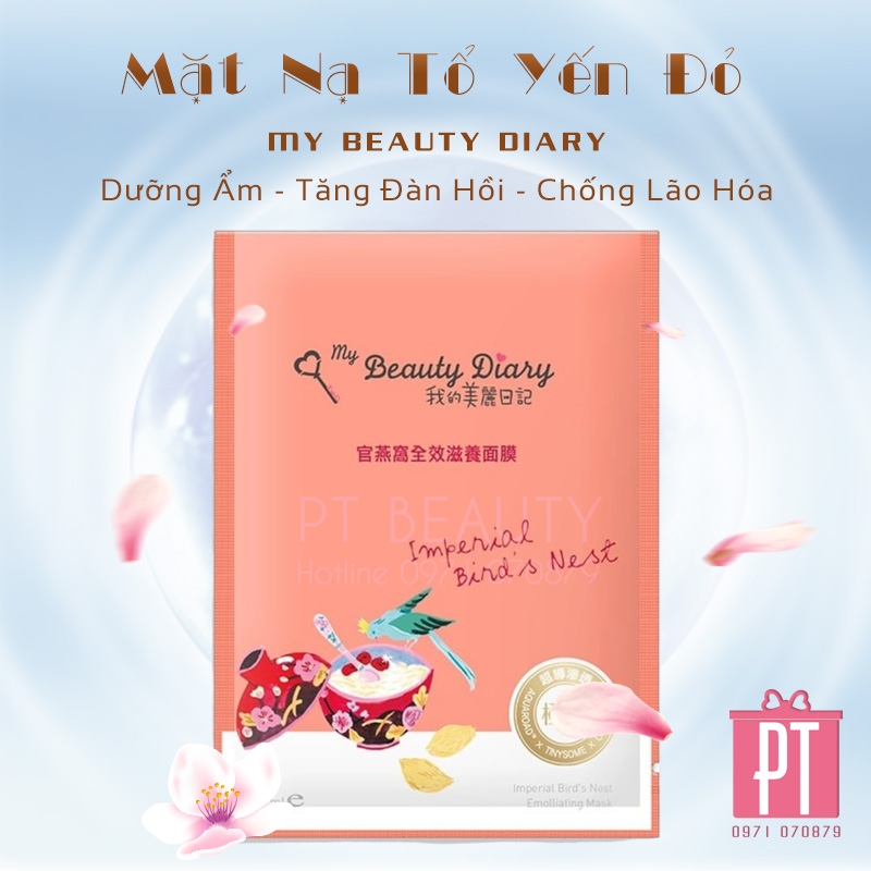 10 LOẠI MẶT NẠ PHỔ THÔNG MY BEAUTY DIARY HỘP 8 MIẾNG