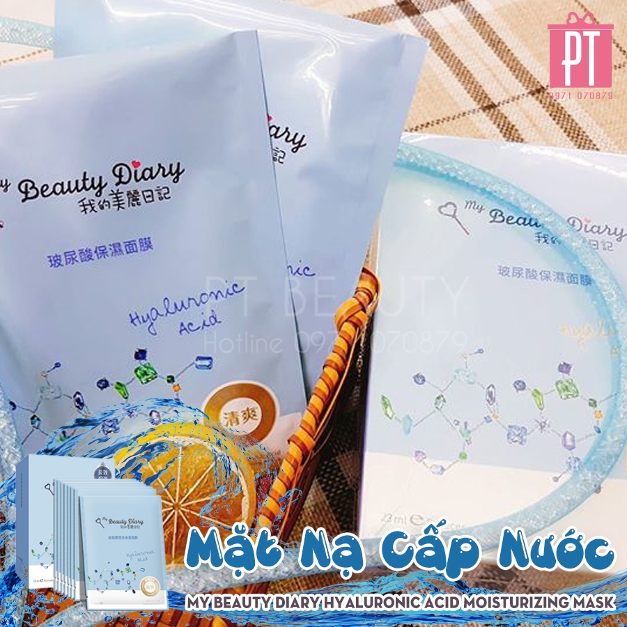 Mặt Nạ My Beauty Diary HA - Hydrating Mask Hyaluronic Acid 8pcs