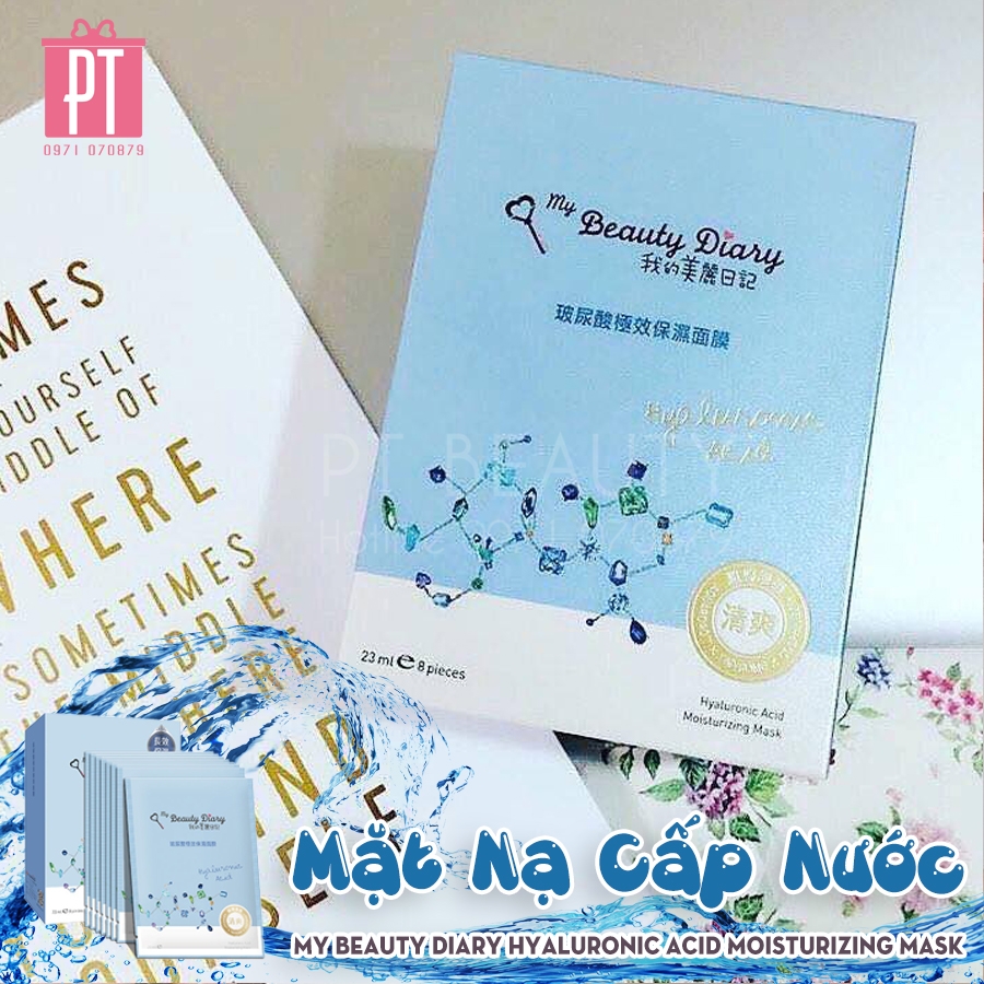 Mặt Nạ My Beauty Diary HA - Hydrating Mask Hyaluronic Acid 8pcs