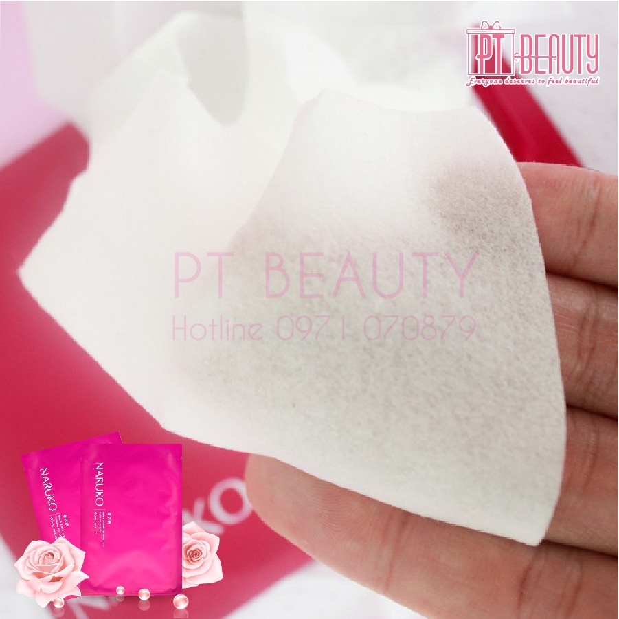 Mặt Nạ Cấp Ẩm Sâu Naruko Rose & Botanic HA Aqua Cubic Hydrating Mask EX 10pcs