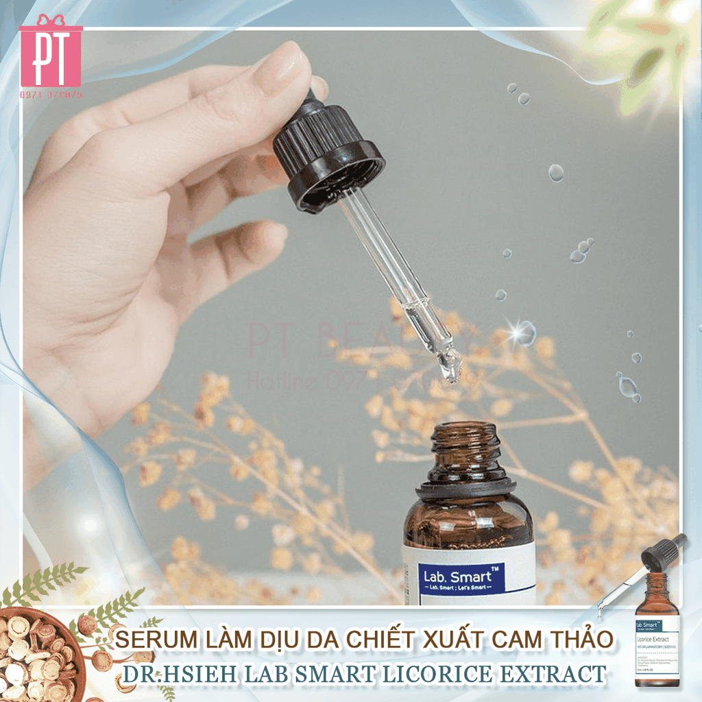 Serum Làm Dịu Da Chiết Xuất Cam Thảo Dr.Hsieh LAB SMART Licorice Extract 30ml