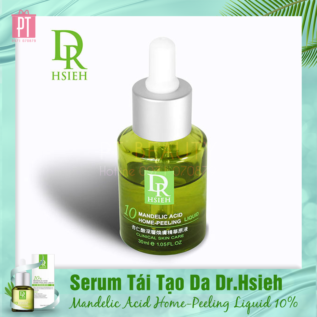 Serum Tái Tạo Da Dr.Hsieh Mandelic Acid Home-Peeling Liquid 10% 30ml