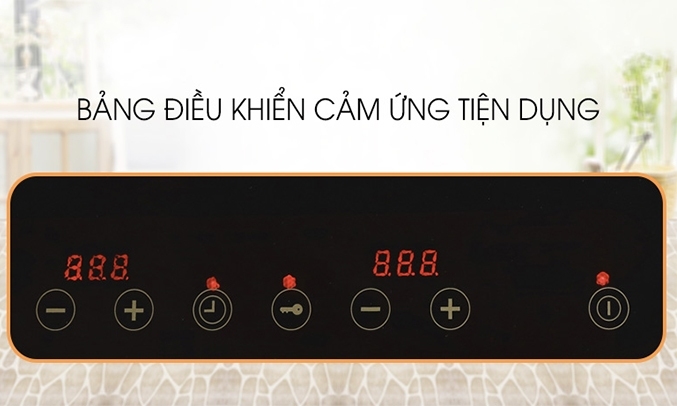 Bếp đôi điện từ hồng ngoại Kangaroo KG499N