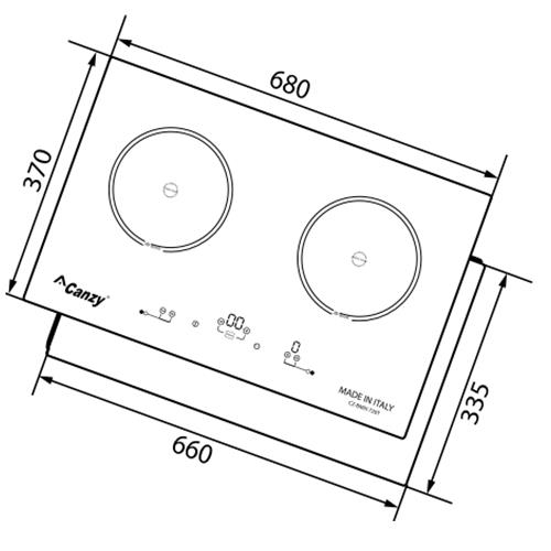 Bếp từ Canzy CZ BM720T