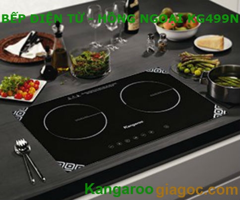 Bếp đôi điện từ hồng ngoại Kangaroo KG499N