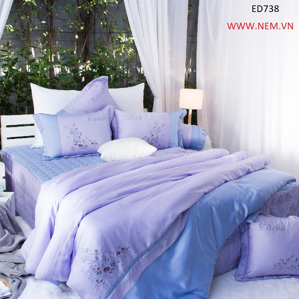 BỘ DRAP EDENA TENCEL 738