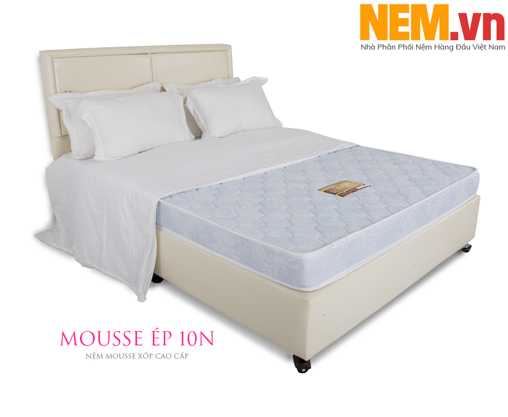 NỆM MOUSSE QUEEN FOAM VẠN THÀNH - BẢO HÀNH 10 NĂM