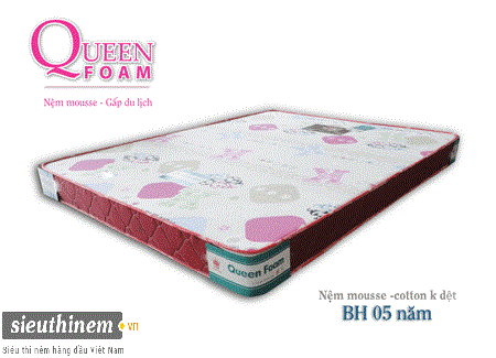 NỆM MOUSSE QUEEN FOAM VẠN THÀNH – BẢO HÀNH 05 NĂM