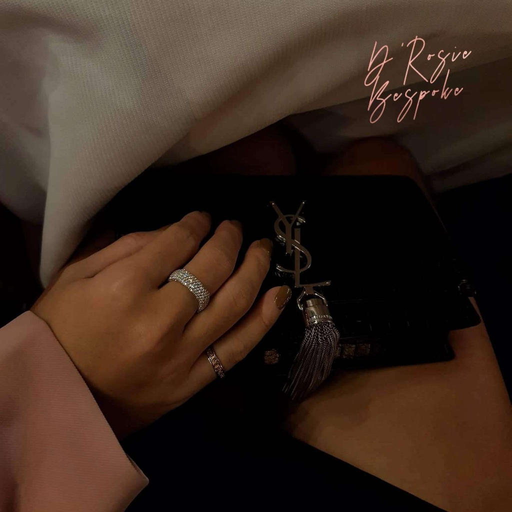 CẶP NHẪN DISCO BẢN VUÔNG