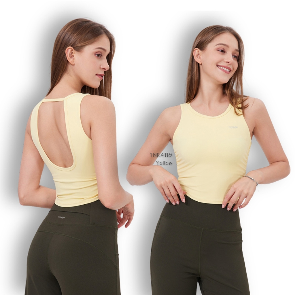 Áo tập tanktop không tay TNK4118 beYoga