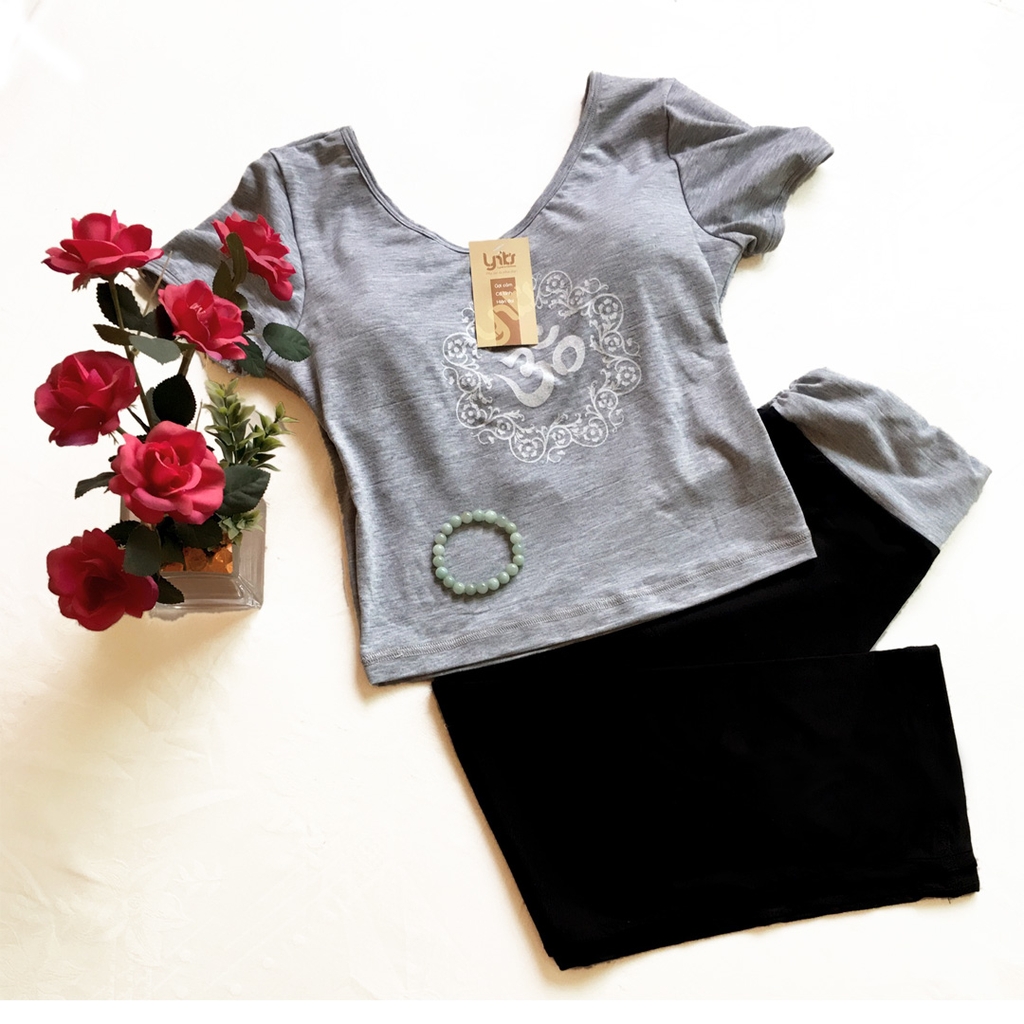 Bộ quần áo yoga Croptop lửng Lynk's Clothes