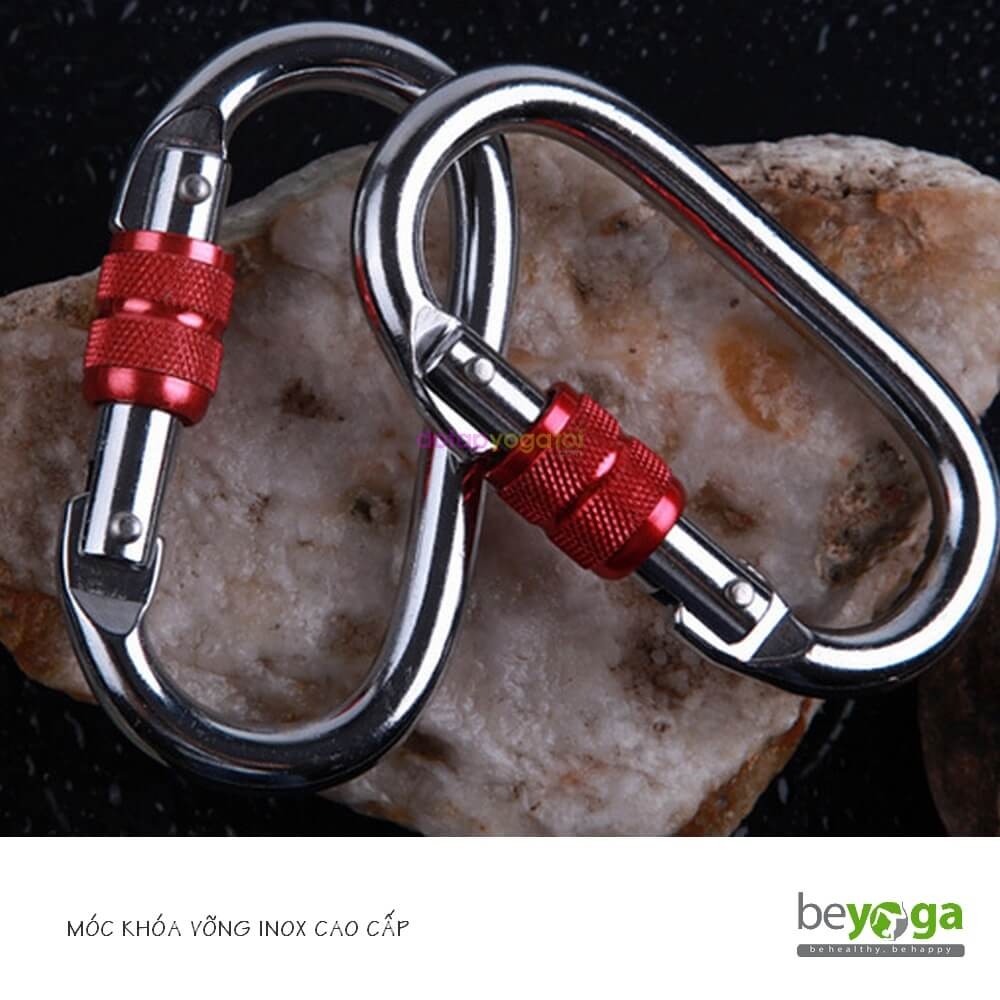 Võng tập yoga vải lụa đa sắc beYoga