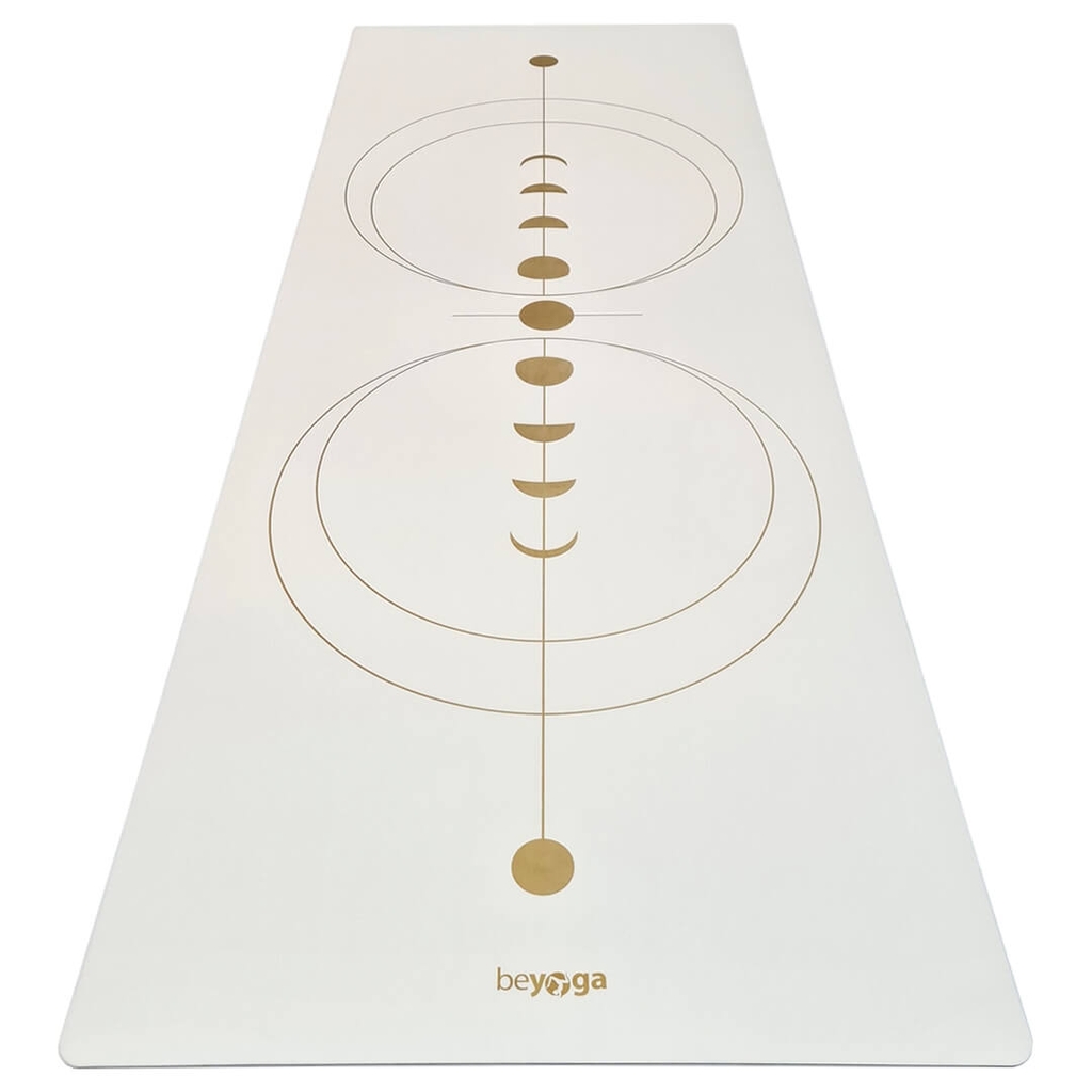Thảm tập yoga định tuyến vàng kim PU mật độ cao beYoga