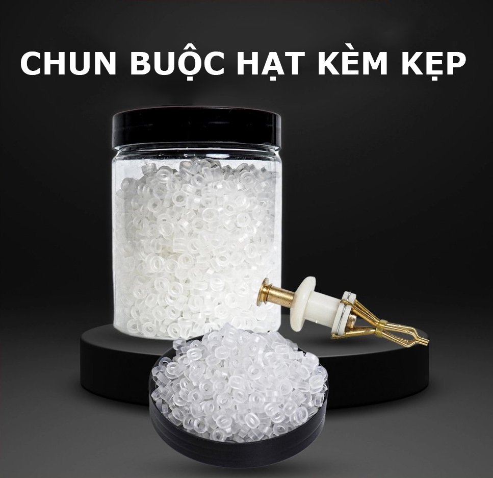 chun buộc hạt kèm kẹp