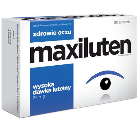 Sản phẩm mới: Viên Bổ Mắt Maxiluten - nhập khẩu chính hãng từ Ba Lan