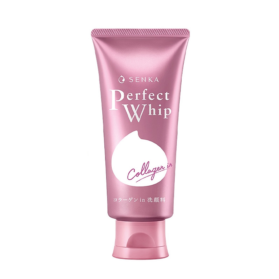 Sữa rửa mặt săn chắc da Senka Perfect Whip Collagen In (120g) - Nhật Bản