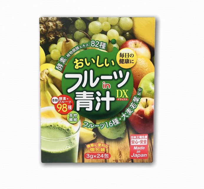 Bột nước ép trái cây tổng hợp 98 loại DX (24 gói/hộp) - Nhật Bản