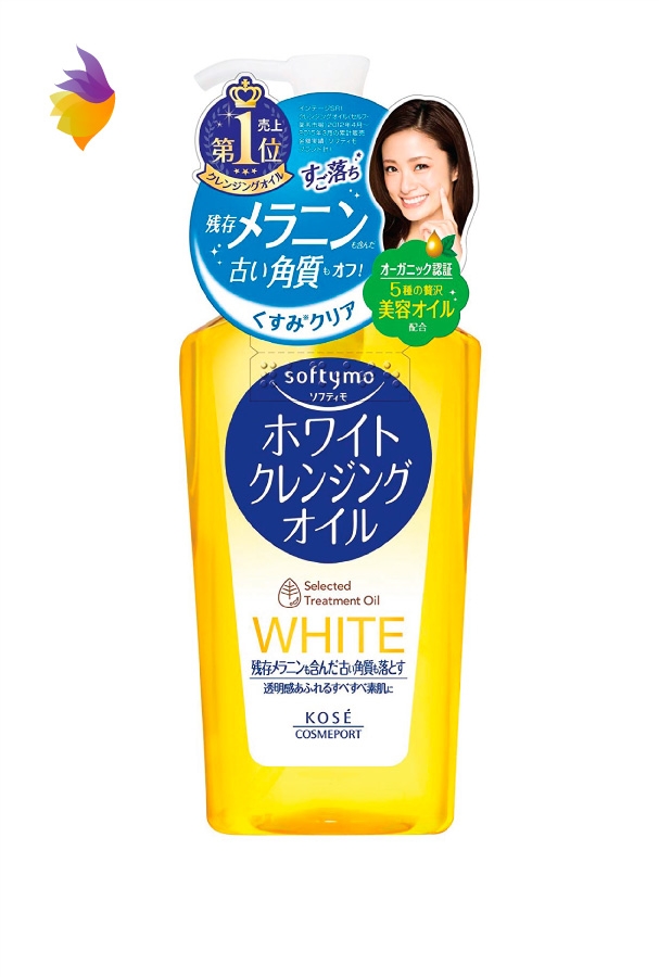 Dầu tẩy trang Kose Softymo White Cleansing Oil (230 ml) - Nhật Bản
