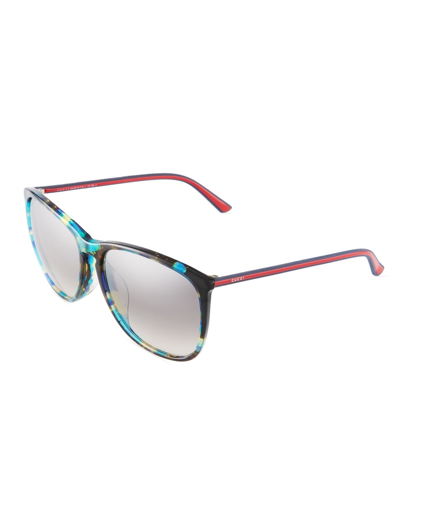 Kính mát Gucci Multicolor Plastic Square Sunglasses GG3776/F/S GY3IC (59mm)