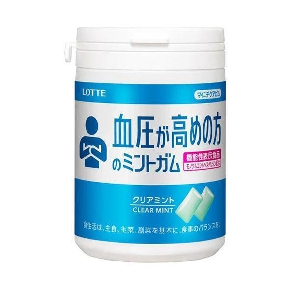 Kẹo cao su dành cho người huyết áp cao Lotte Mainichi Care Gum Mint (125g) - Nhật Bản