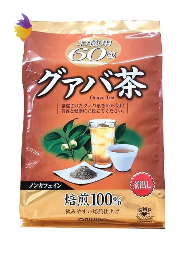 Trà giảm cân tinh chất lá ổi Orihiro Guava (60 gói) - Nhật Bản