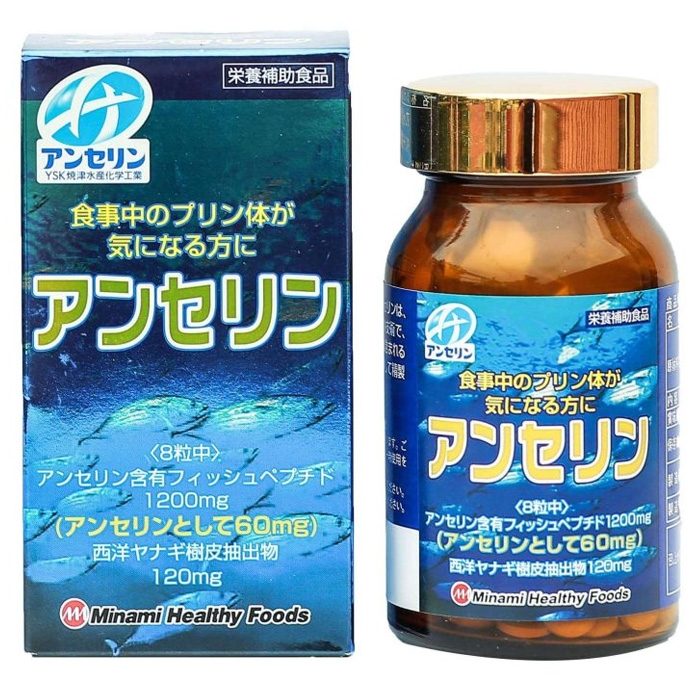 Viên uống hỗ trợ điều trị Gout Minami Anserine (240 viên) - Nhật Bản