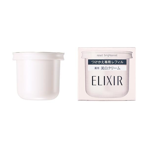 Kem dưỡng trắng da Shiseido Elixir Whitening & Skin Care by Age Reset Brightenist REFILL (40g) - Nhật Bản 