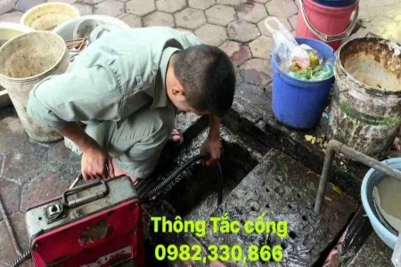 thông tắc cống tại từ liêm uy tín giá rẻ