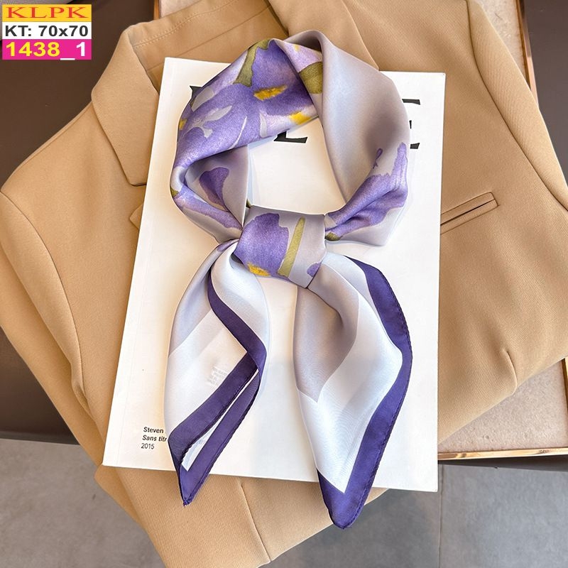 Khăn Phụ Kiện Lụa Vuông 70cm - Thế Giới Khăn Đẹp C1047_1