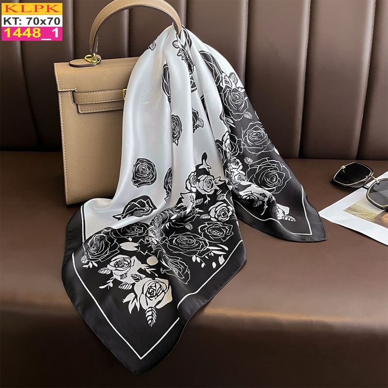 Khăn Phụ Kiện Lụa Vuông 70cm - Thế Giới Khăn Đẹp C1034_1