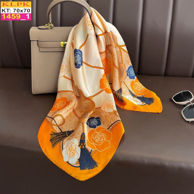 Khăn Phụ Kiện Lụa Vuông 70cm - Thế Giới Khăn Đẹp C1043_1