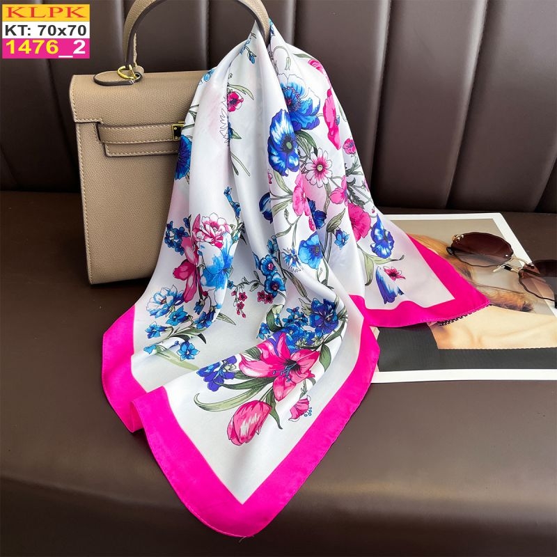 Khăn Phụ Kiện Lụa Vuông 70cm - Thế Giới Khăn Đẹp C1025_2