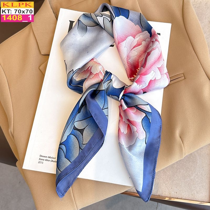 Khăn Phụ Kiện Lụa Vuông 70cm - Thế Giới Khăn Đẹp C1027_1