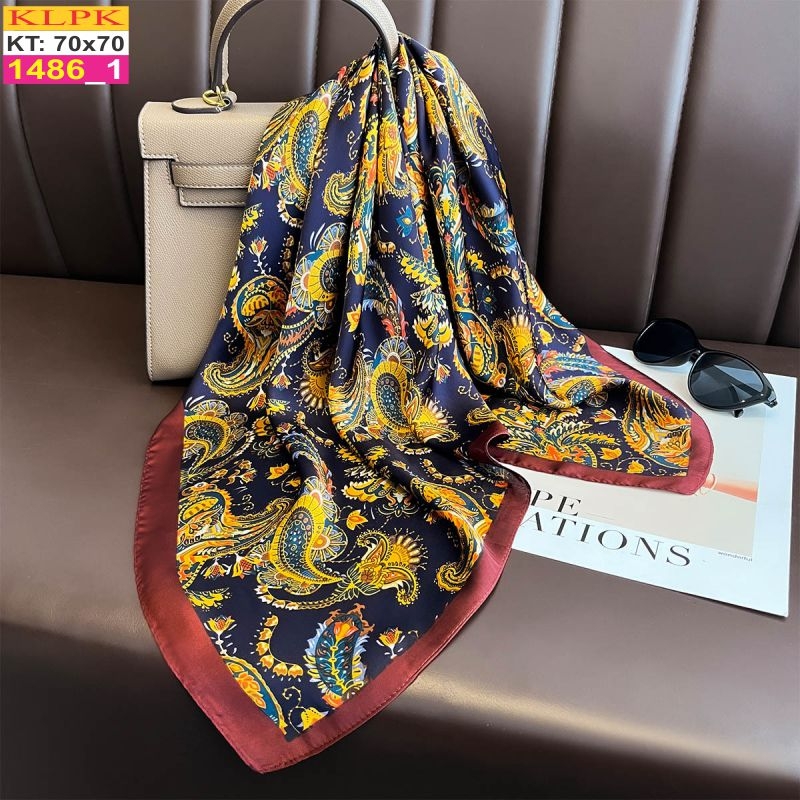 Khăn Phụ Kiện Lụa Vuông 70cm - Thế Giới Khăn Đẹp C1019_1