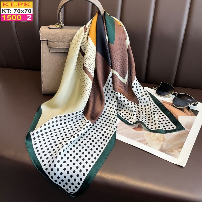 Khăn Phụ Kiện Lụa Vuông 70cm - Thế Giới Khăn Đẹp C1020_2