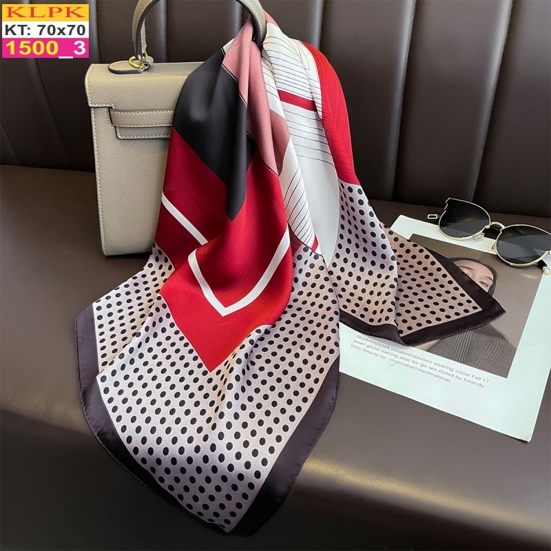 Khăn Phụ Kiện Lụa Vuông 70cm - Thế Giới Khăn Đẹp C1020_3