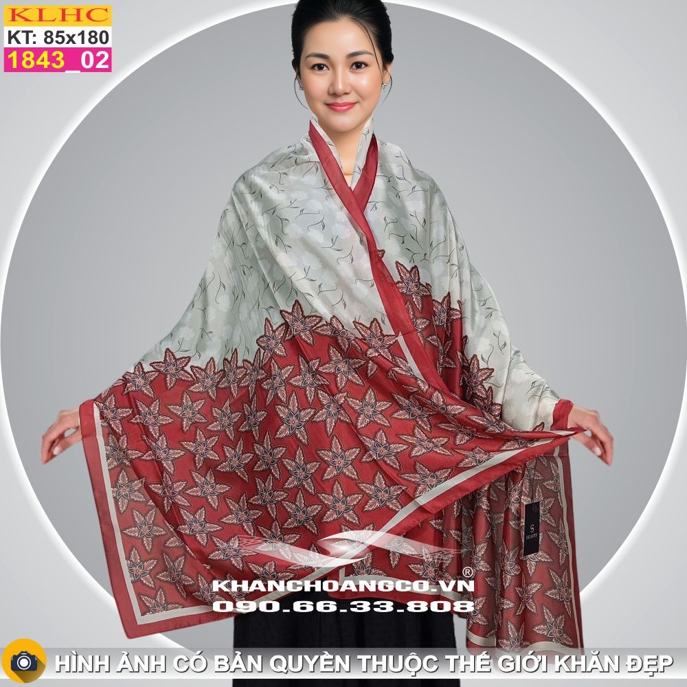 Khăn Choàng Cổ Lụa Thời Trang Thế Giới Khăn Đẹp KLHC 1016_2