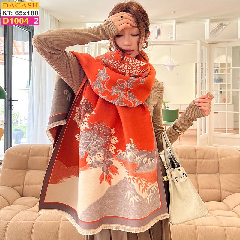Khăn Choàng Cổ Cashmere Cao Cấp Thế Giới Khăn Đẹp D_1004_2