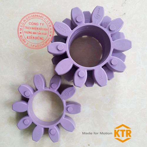 Đệm giảm chấn cho khớp nối KTR Rotex 75 98ShA LILAC Group