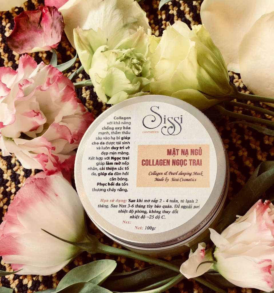 Mặt nạ ngủ Collagen & Ngọc Trai