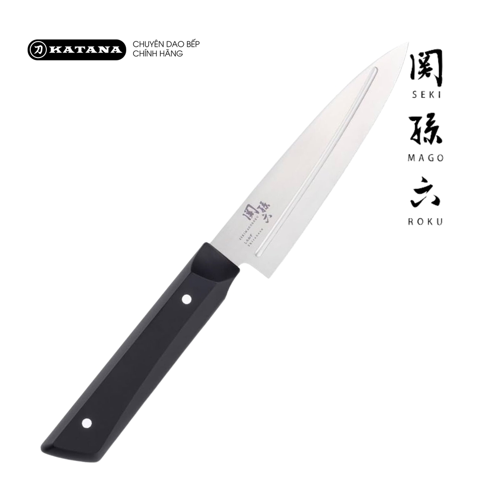 Dao gọt hoa quả Nhật Bản cao cấp KAI Shironezu Petty - AB5470 (120mm)